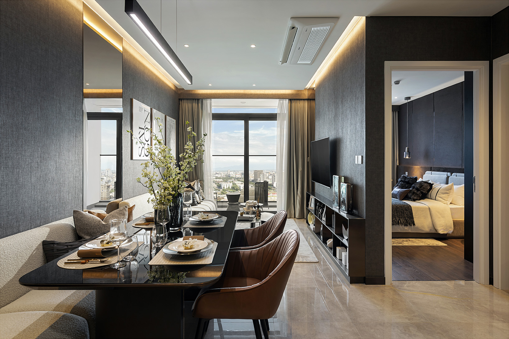 1 bedroom unit 03.07 for sale on the 3rd floor at The Filmore Danang